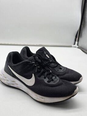 Nike Revolution 6 Shoes Womens 7.5 Black Running Sneakers Damaged DC3729-003